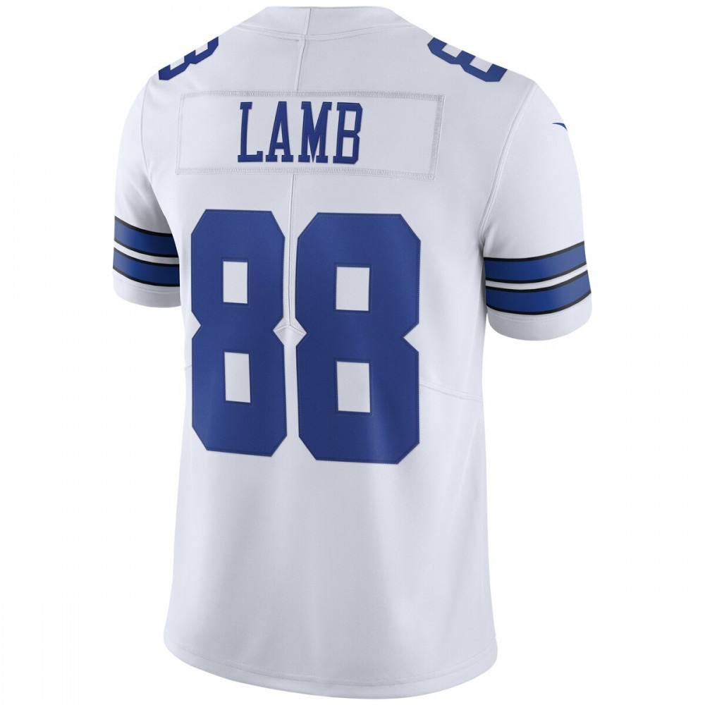 CeeDee Lamb Dallas Cowboys Nike Vapor Limited Jersey - White-Profan Arena